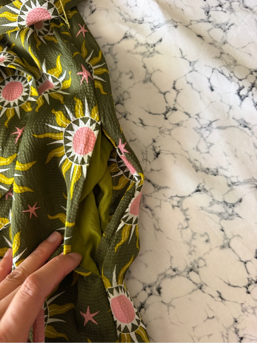 Boden Jasmine Satin Midi Dress - Picture 16 of 16